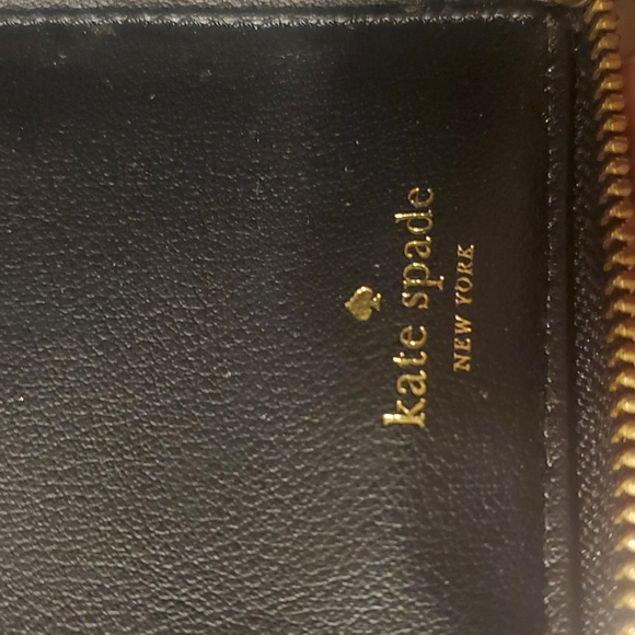 🌷‼️Final Clearance‼️ KATE SPADE Large Wallet Double Zip Wrist Strap Leather - Picture 11 of 12